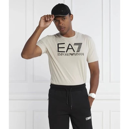 EA7 T-shirt | Regular Fit ze sklepu Gomez Fashion Store w kategorii T-shirty męskie - zdjęcie 184328980