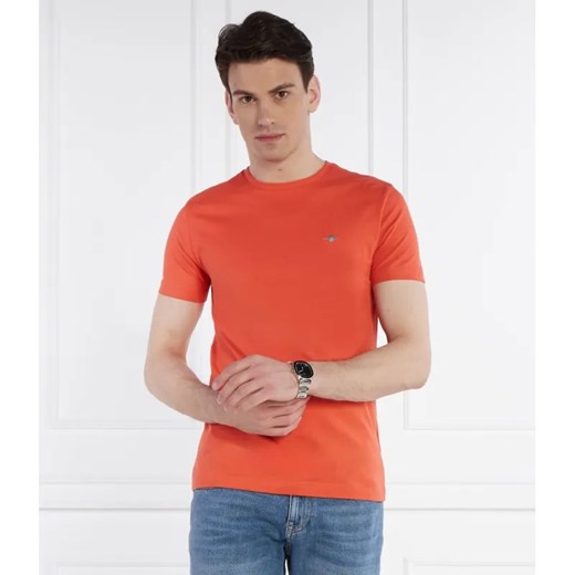 Gant T-shirt SHIELD | Slim Fit ze sklepu Gomez Fashion Store w kategorii T-shirty męskie - zdjęcie 184329024