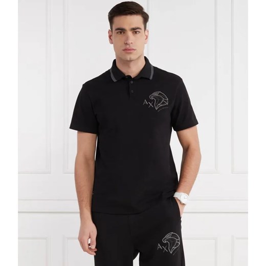 Armani Exchange Polo | Regular Fit ze sklepu Gomez Fashion Store w kategorii T-shirty męskie - zdjęcie 184329032