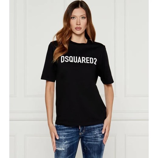 Dsquared2 T-shirt | Loose fit ze sklepu Gomez Fashion Store w kategorii Bluzki damskie - zdjęcie 184329083