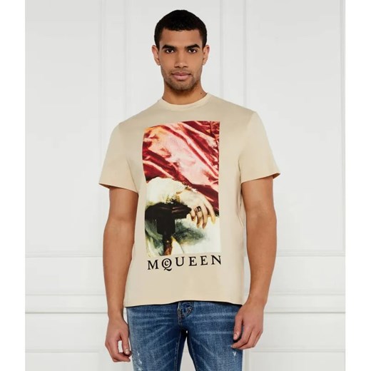 Alexander McQueen T-shirt | Regular Fit ze sklepu Gomez Fashion Store w kategorii T-shirty męskie - zdjęcie 184329120