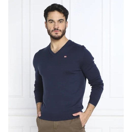 Napapijri Wełniany sweter | Regular Fit ze sklepu Gomez Fashion Store w kategorii Swetry męskie - zdjęcie 184329130