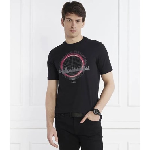BOSS GREEN T-shirt Tee 8 | Regular Fit ze sklepu Gomez Fashion Store w kategorii T-shirty męskie - zdjęcie 184329134