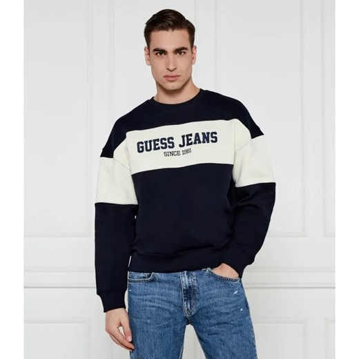 Guess Jeans Bluza HORIZONT | Oversize fit ze sklepu Gomez Fashion Store w kategorii Bluzy męskie - zdjęcie 184329154