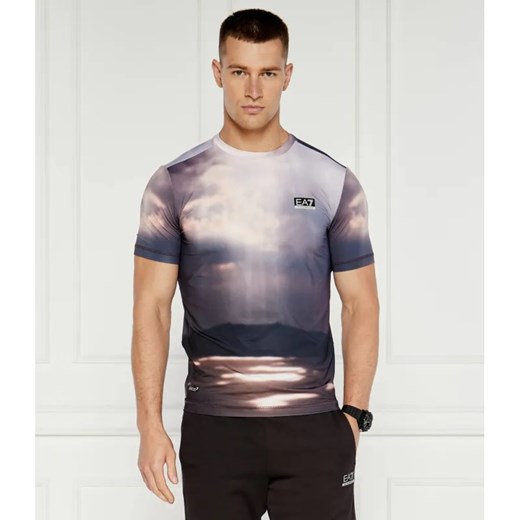 EA7 T-shirt | Slim Fit ze sklepu Gomez Fashion Store w kategorii T-shirty męskie - zdjęcie 184329171