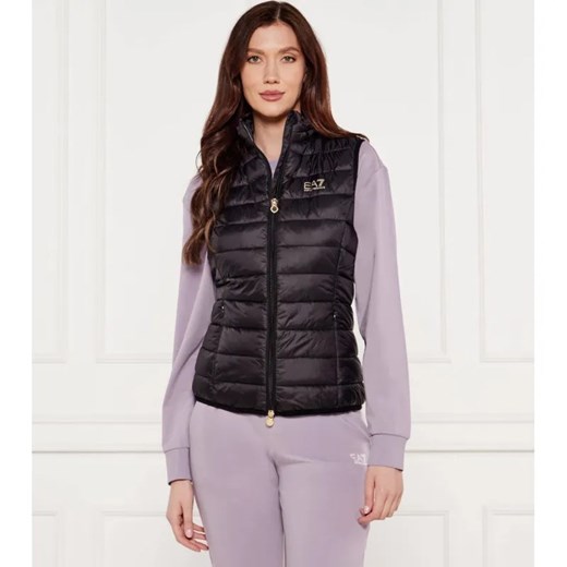 EA7 Bezrękawnik | Regular Fit ze sklepu Gomez Fashion Store w kategorii Kamizelki damskie - zdjęcie 184329172