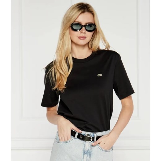 Lacoste T-shirt | Relaxed fit ze sklepu Gomez Fashion Store w kategorii Bluzki damskie - zdjęcie 184329190
