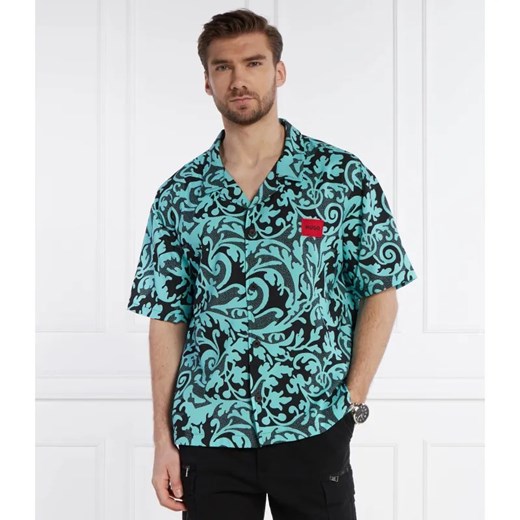 Hugo Bodywear Koszula DAYALA BEACH | Relaxed fit ze sklepu Gomez Fashion Store w kategorii Koszule męskie - zdjęcie 184329203
