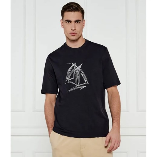 Armani Exchange T-shirt | Regular Fit ze sklepu Gomez Fashion Store w kategorii T-shirty męskie - zdjęcie 184329241