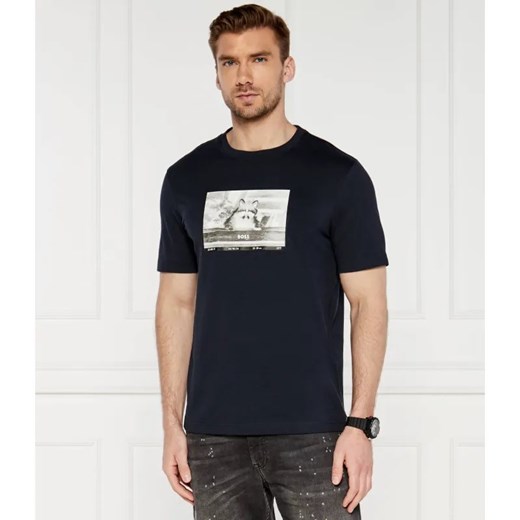 BOSS ORANGE T-shirt | Regular Fit ze sklepu Gomez Fashion Store w kategorii T-shirty męskie - zdjęcie 184329291