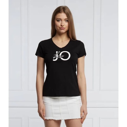 Liu Jo Sport T-shirt | Regular Fit ze sklepu Gomez Fashion Store w kategorii Bluzki damskie - zdjęcie 184329300