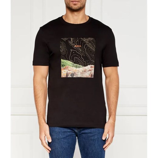 BOSS ORANGE T-shirt | Regular Fit ze sklepu Gomez Fashion Store w kategorii T-shirty męskie - zdjęcie 184329480
