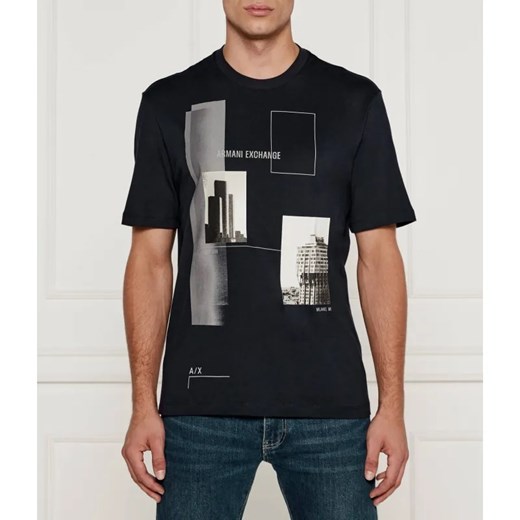 Armani Exchange T-shirt | Regular Fit ze sklepu Gomez Fashion Store w kategorii T-shirty męskie - zdjęcie 184329601