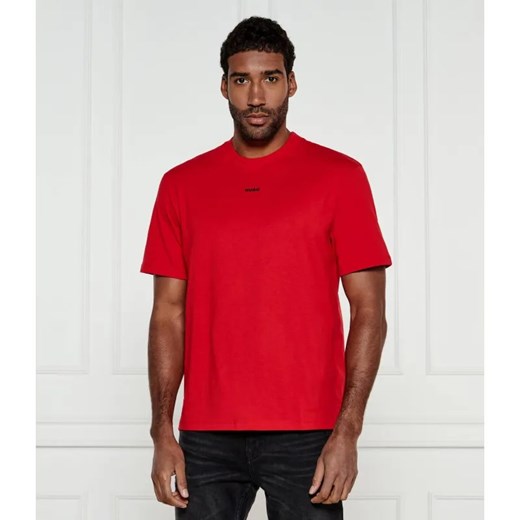 HUGO T-shirt Dapolino | Relaxed fit ze sklepu Gomez Fashion Store w kategorii T-shirty męskie - zdjęcie 184329612