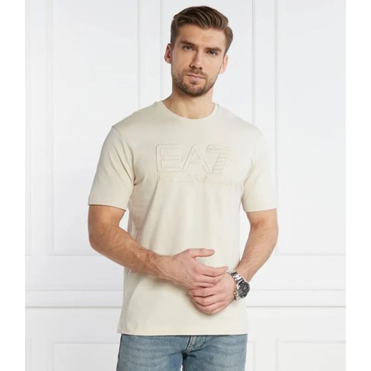 EA7 T-shirt | Regular Fit ze sklepu Gomez Fashion Store w kategorii T-shirty męskie - zdjęcie 184329674