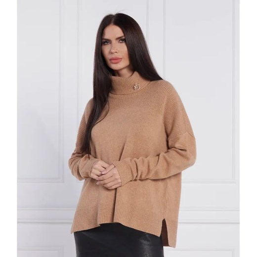 Liu Jo Wełniany golf | Regular Fit ze sklepu Gomez Fashion Store w kategorii Swetry damskie - zdjęcie 184329680