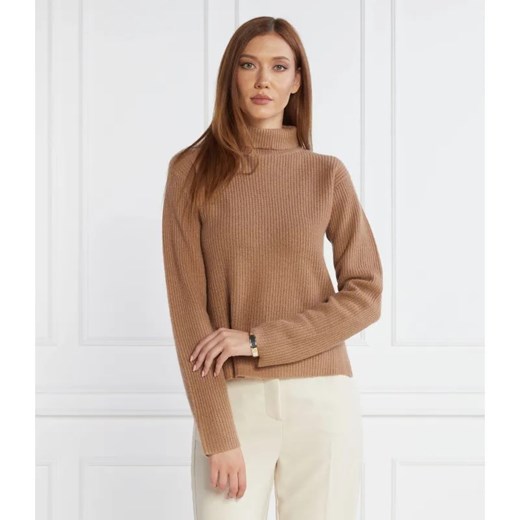 Marella SPORT Wełniany golf BREST | Regular Fit | z dodatkiem kaszmiru ze sklepu Gomez Fashion Store w kategorii Swetry damskie - zdjęcie 184329681