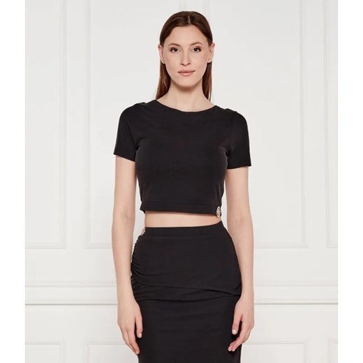 GUESS T-shirt PRISCA | Cropped Fit ze sklepu Gomez Fashion Store w kategorii Bluzki damskie - zdjęcie 184329704