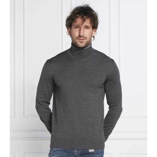 Iceberg Wełniany golf | Slim Fit Iceberg XL okazyjna cena Gomez Fashion Store