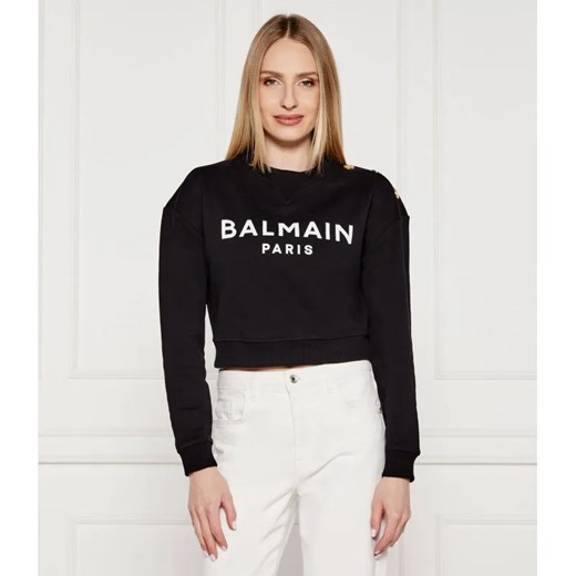 Balmain Bluza | Cropped Fit ze sklepu Gomez Fashion Store w kategorii Bluzy damskie - zdjęcie 184329791