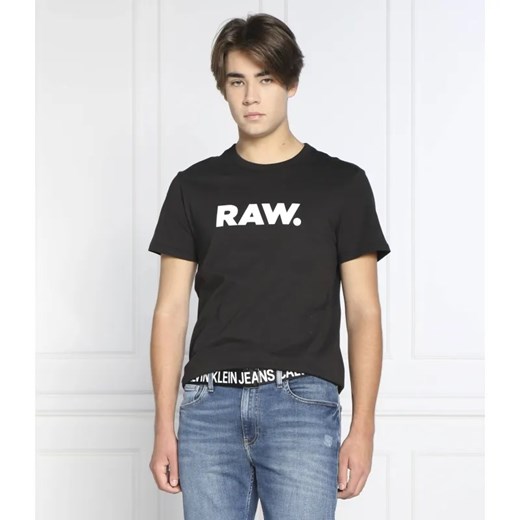 G- Star Raw T-shirt Holorn | Regular Fit ze sklepu Gomez Fashion Store w kategorii T-shirty męskie - zdjęcie 184329814