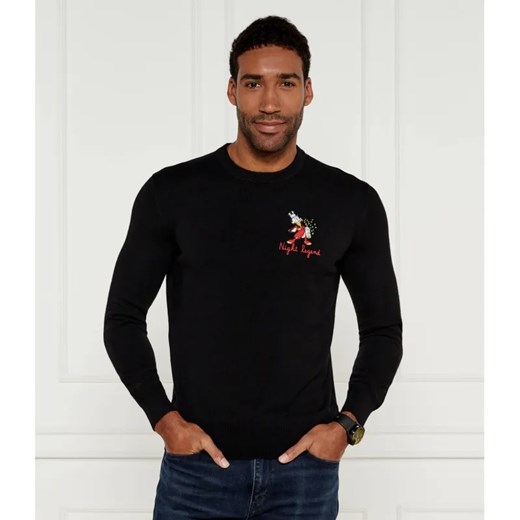 ST.Barth Sweter HERON ST. BARTH X DISNEY | Regular Fit | z dodatkiem wełny i kaszmiru ze sklepu Gomez Fashion Store w kategorii Swetry męskie - zdjęcie 184329921
