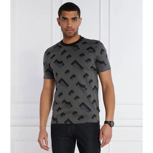 BOSS BLACK T-shirt Tiburt 419 | Regular Fit | mercerised ze sklepu Gomez Fashion Store w kategorii T-shirty męskie - zdjęcie 184329932