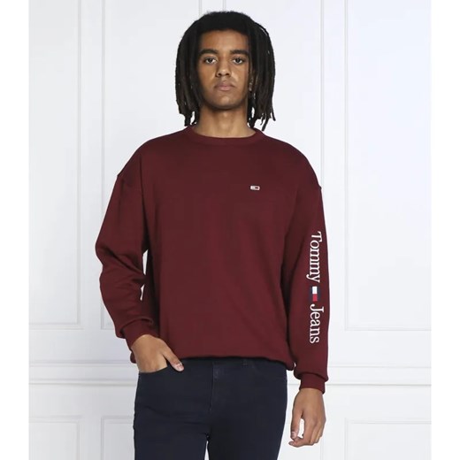 Tommy Jeans Bluza LINEAR PLACEMENT | Regular Fit ze sklepu Gomez Fashion Store w kategorii Bluzy męskie - zdjęcie 184329934