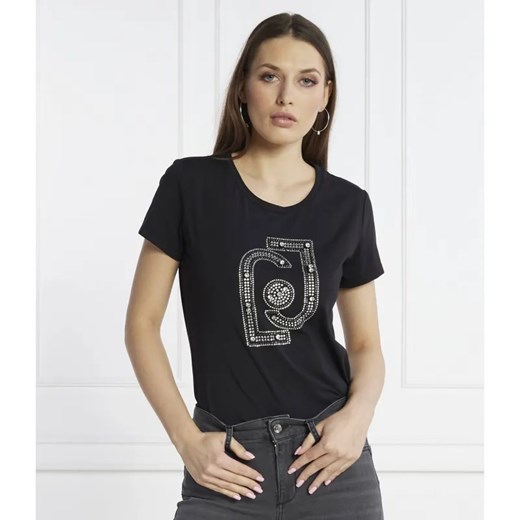 Liu Jo T-shirt | Regular Fit ze sklepu Gomez Fashion Store w kategorii Bluzki damskie - zdjęcie 184330000