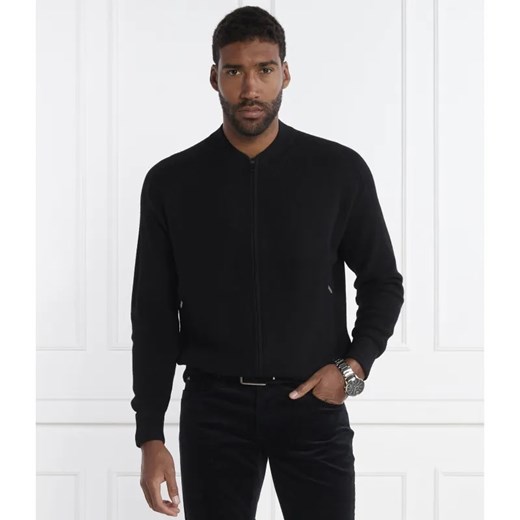 Emporio Armani Wełniany sweter | Regular Fit ze sklepu Gomez Fashion Store w kategorii Swetry męskie - zdjęcie 184330061