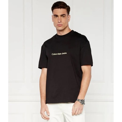Calvin Klein Jeans T-shirt LOGO TEE | Regular Fit ze sklepu Gomez Fashion Store w kategorii T-shirty męskie - zdjęcie 184330062