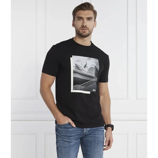 BOSS GREEN T-shirt Tee 10 | Regular Fit ze sklepu Gomez Fashion Store w kategorii T-shirty męskie - zdjęcie 184330093