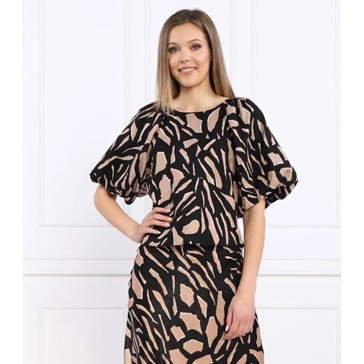 DKNY Lniana bluzka | Cropped Fit ze sklepu Gomez Fashion Store w kategorii Bluzki damskie - zdjęcie 184330094