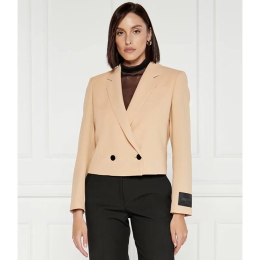 HUGO Marynarka | Regular Fit ze sklepu Gomez Fashion Store w kategorii Marynarki damskie - zdjęcie 184330133