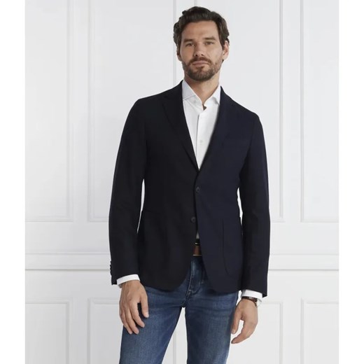 BOSS BLACK Marynarka P-Hanry | Slim Fit | z dodatkiem wełny ze sklepu Gomez Fashion Store w kategorii Marynarki męskie - zdjęcie 184330234