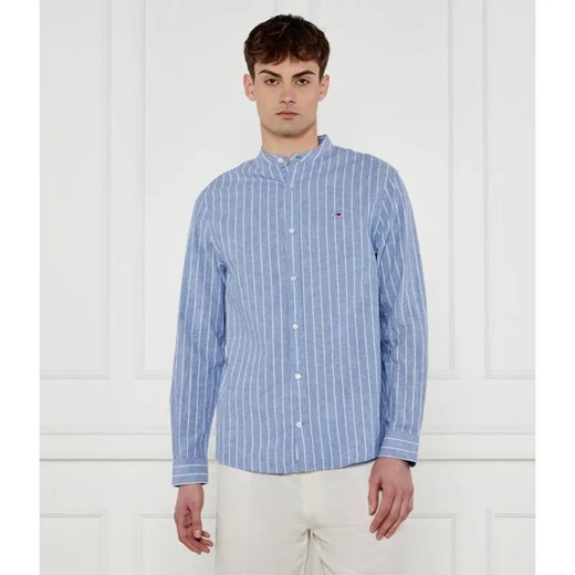 Tommy Jeans Koszula | Regular Fit | z dodatkiem lnu ze sklepu Gomez Fashion Store w kategorii Koszule męskie - zdjęcie 184330251