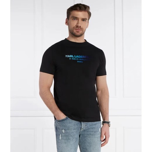 Karl Lagerfeld T-shirt | Regular Fit ze sklepu Gomez Fashion Store w kategorii T-shirty męskie - zdjęcie 184330254