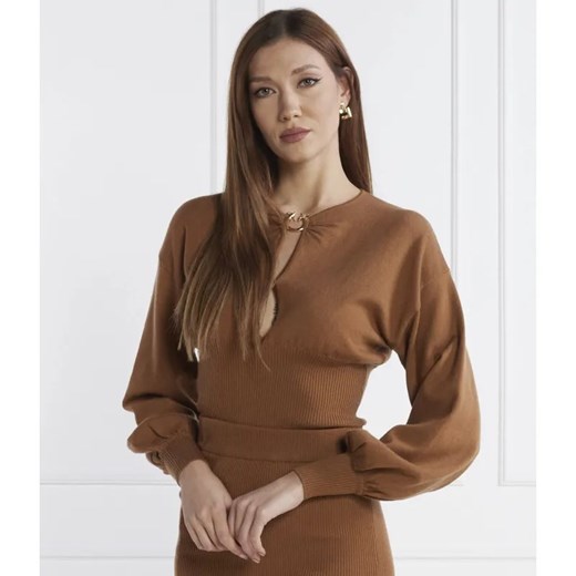 Pinko Wełniany sweter | Regular Fit ze sklepu Gomez Fashion Store w kategorii Swetry damskie - zdjęcie 184330272
