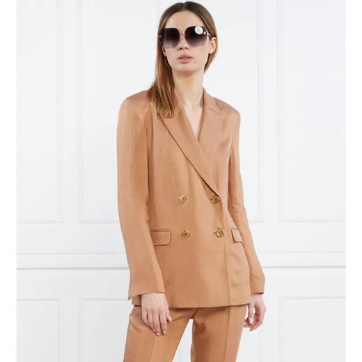 Liu Jo Marynarka | Slim Fit | z dodatkiem lnu ze sklepu Gomez Fashion Store w kategorii Marynarki damskie - zdjęcie 184330304