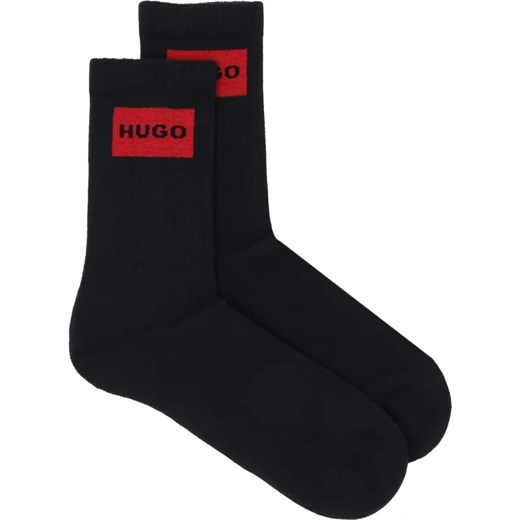 Hugo Bodywear Skarpety 2-pack QS RIB LAB COL CC ze sklepu Gomez Fashion Store w kategorii Skarpetki męskie - zdjęcie 184330320