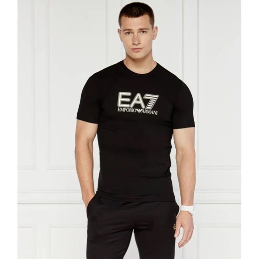 EA7 T-shirt | Regular Fit ze sklepu Gomez Fashion Store w kategorii T-shirty męskie - zdjęcie 184330402