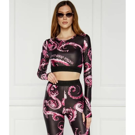 Versace Jeans Couture Bluzka | Cropped Fit ze sklepu Gomez Fashion Store w kategorii Bluzki damskie - zdjęcie 184330424