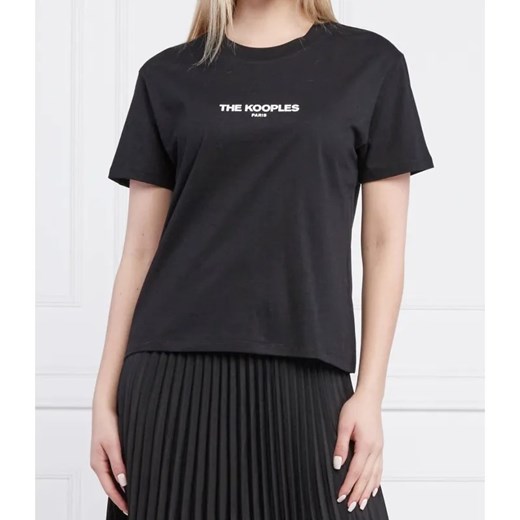The Kooples T-shirt | Regular Fit ze sklepu Gomez Fashion Store w kategorii Bluzki damskie - zdjęcie 184330460