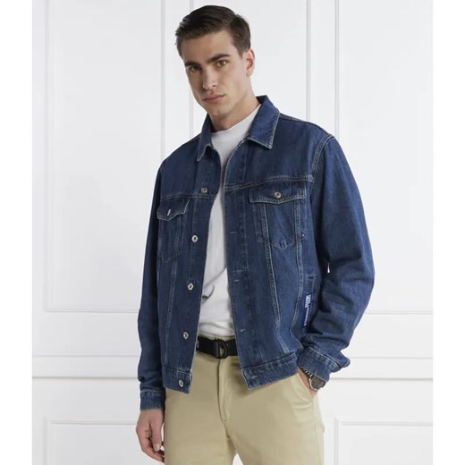 Karl Lagerfeld Jeans Kurtka jeansowa | Regular Fit ze sklepu Gomez Fashion Store w kategorii Kurtki męskie - zdjęcie 184330462