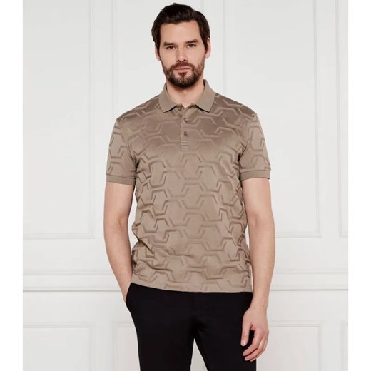 BOSS GREEN Polo Paddy HexaQuilt | Relaxed fit ze sklepu Gomez Fashion Store w kategorii T-shirty męskie - zdjęcie 184330483