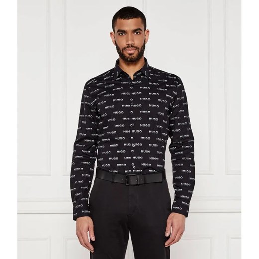 HUGO Koszula Ermo | Slim Fit ze sklepu Gomez Fashion Store w kategorii Koszule męskie - zdjęcie 184330503