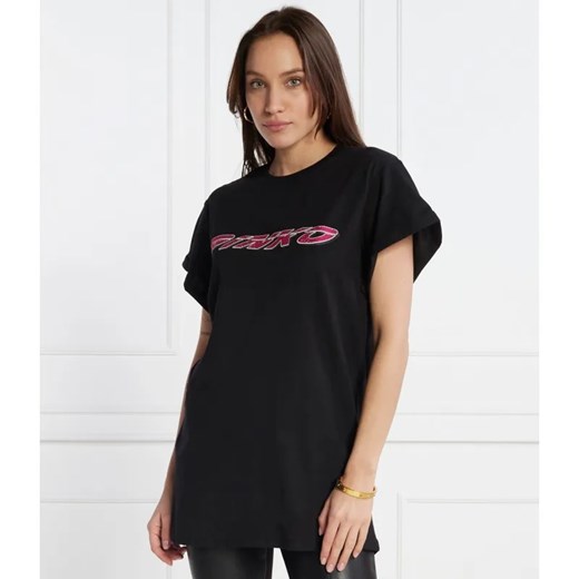 Pinko T-shirt | Regular Fit ze sklepu Gomez Fashion Store w kategorii Bluzki damskie - zdjęcie 184330514