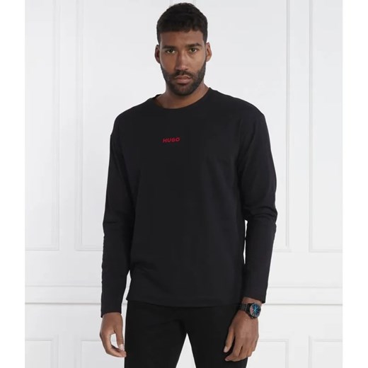 Hugo Bodywear Longsleeve Linked LS-Shirt ze sklepu Gomez Fashion Store w kategorii T-shirty męskie - zdjęcie 184330522