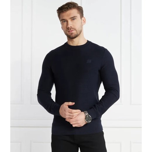 BOSS ORANGE Sweter Anion | Regular Fit | z dodatkiem kaszmiru ze sklepu Gomez Fashion Store w kategorii Swetry męskie - zdjęcie 184330621