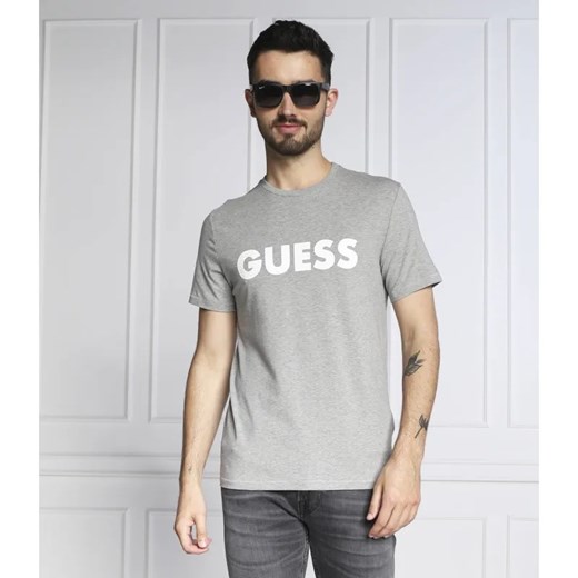 GUESS T-shirt LABYRINTH | Slim Fit ze sklepu Gomez Fashion Store w kategorii T-shirty męskie - zdjęcie 184330640